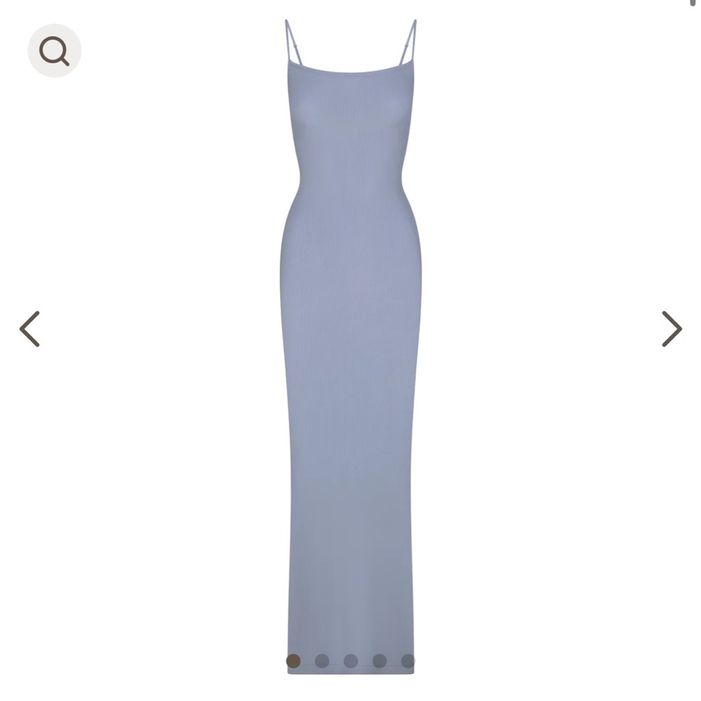 Skims “Soft Lounge Dress” in Slate!